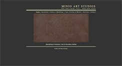 Desktop Screenshot of minioartstudios.com